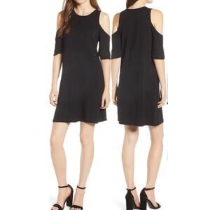 Cupcakes And Cashmere Hyde Cold Shoulder Dress  NWT Size Large